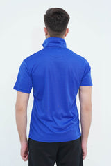 Pique Polo Shirt Royal Blue