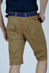 Ripstop Cargo Shorts – Khaki color Experience the perfect combination of style and comfort for warm weather with these men's Cargo shorts from Xea - always functional and fashionable.