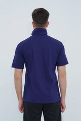Pique Polo Shirt Deep Purple