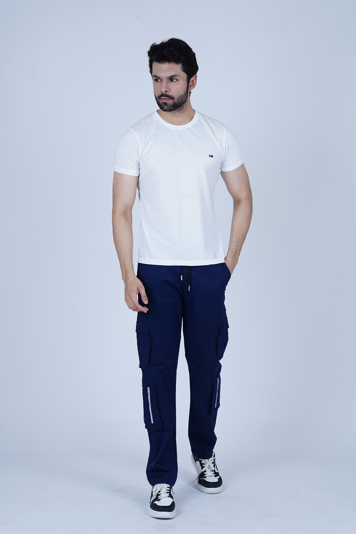 - Men's Cargo Pant - Navy Blue - Xea Clothing