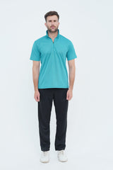 Pique Polo Shirt Sea Green