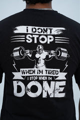 Don't Stop Oversized T-Shirt