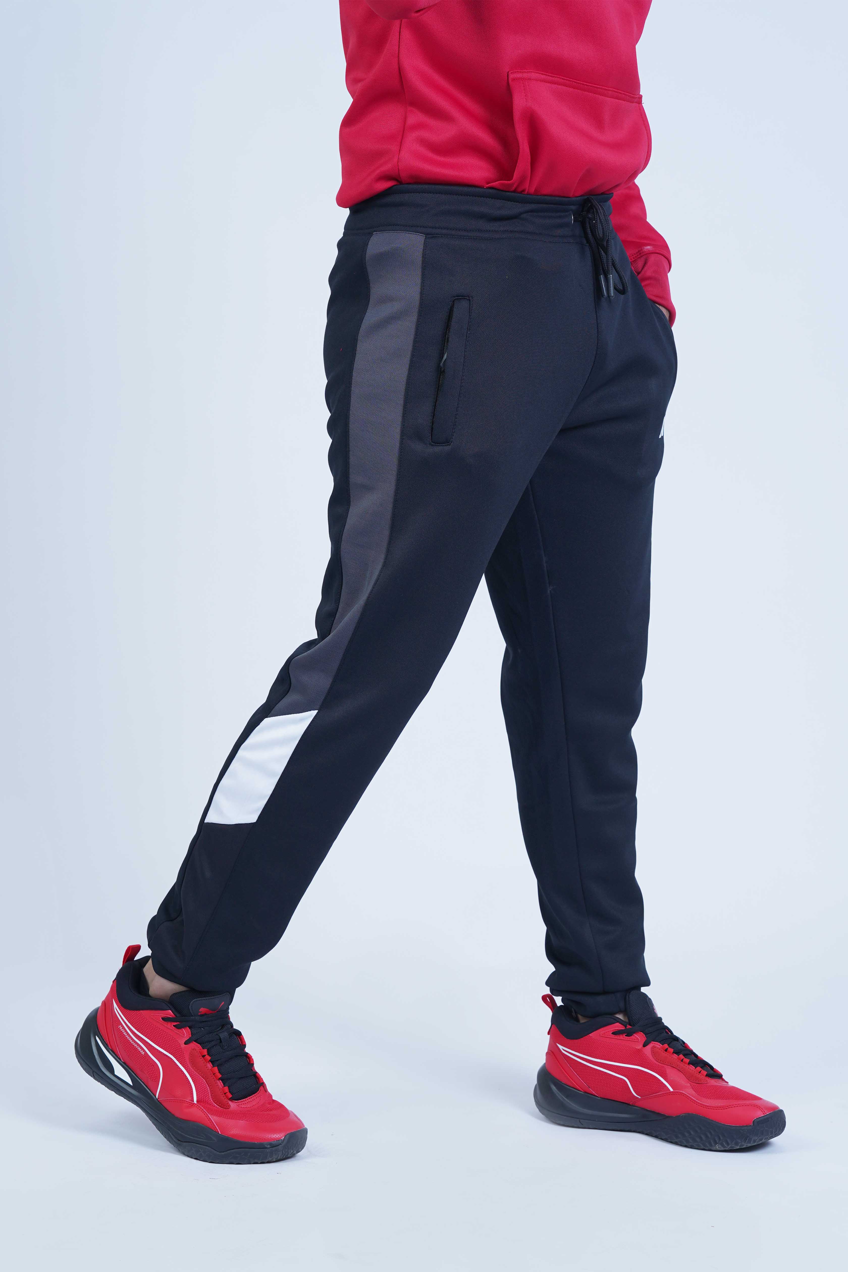 Classic Black Men Trouser - The Xea Men's Clothing - Classic Black Men Joggers - Xea Clothing