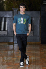 - Venice Blue Graphic T-Shirt - Xea Clothing