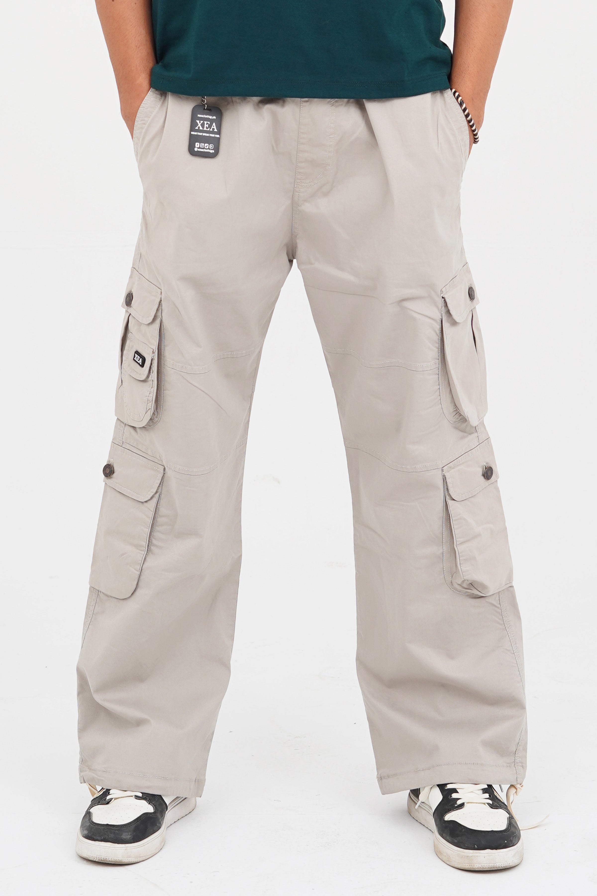 Unisex Westar Streetwear Cargo Pants – Multiple Pocket Baggy Pants by XEA