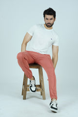 Expertly designed for all-day comfort, our Men's All Terrain Jogger Pants in Copper Rust offer a middle seam design, double side pockets, and an adjustable waistband for any activity.