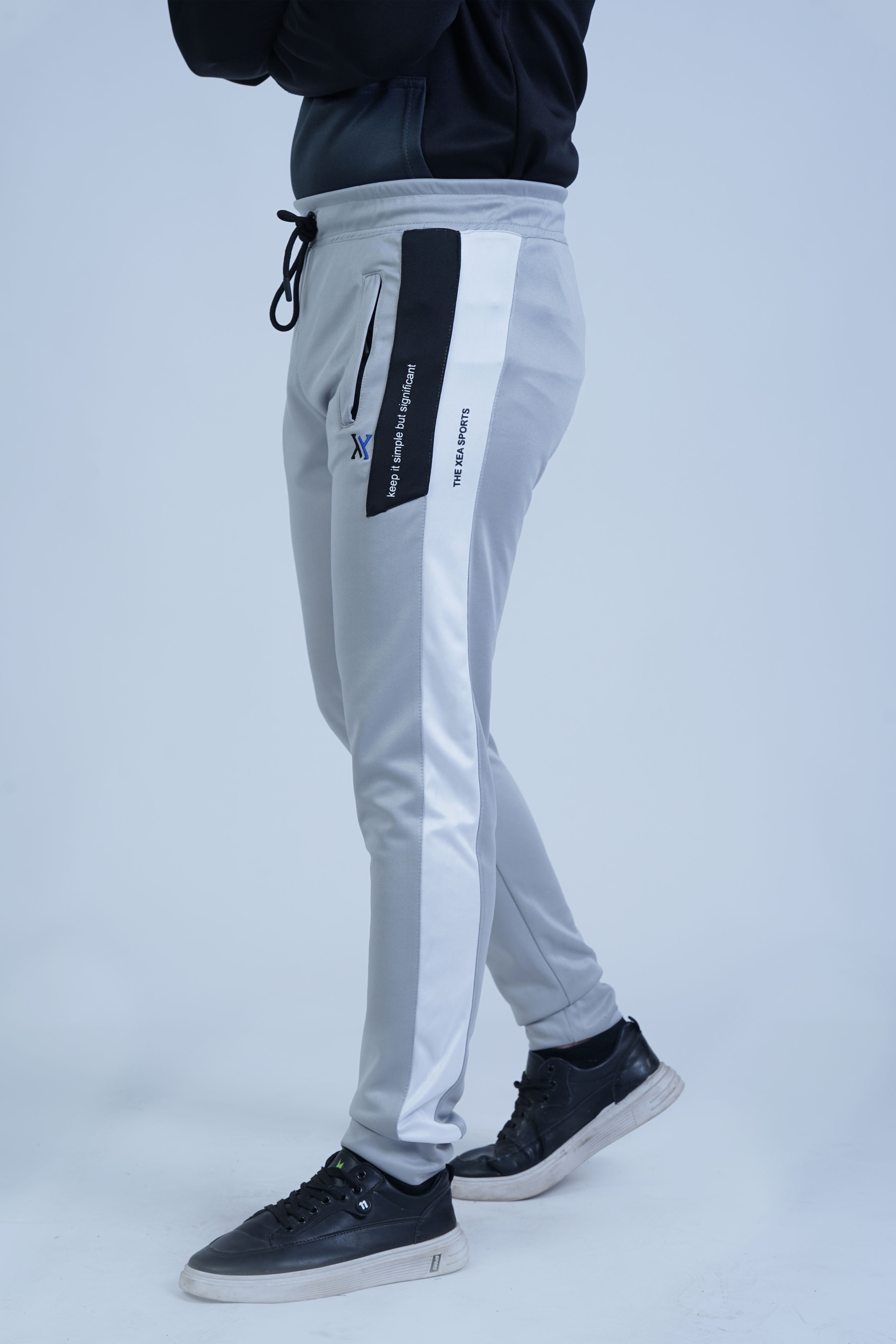 Premium Quality: Edition Pro Silver Grey Men Trouser by The Xea
