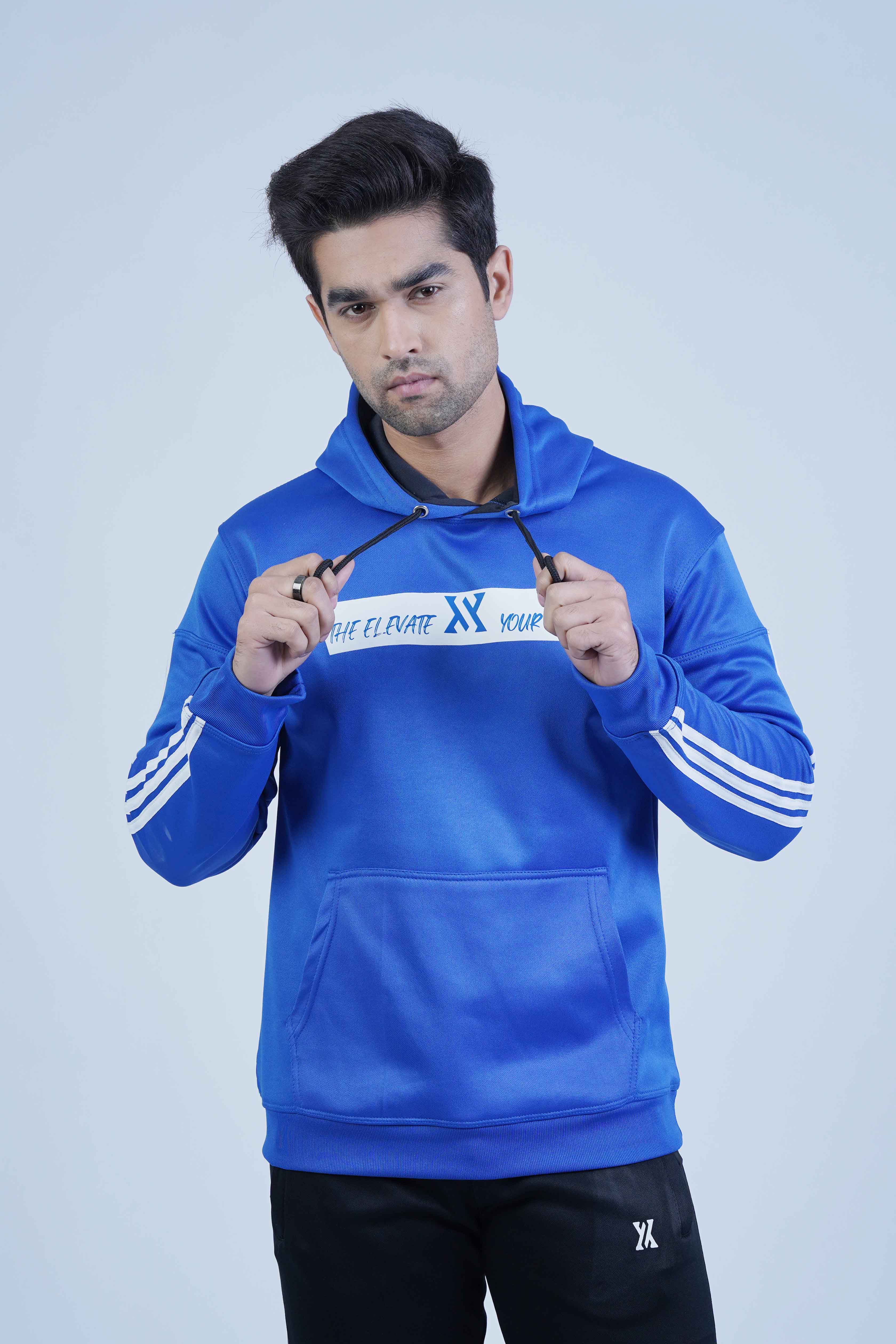 Casual and Trendy: The Xea Urban 2.0 Royal Blue Hoodie for Men