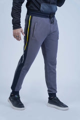 Premium Quality: Uni Pro Smoke Grey Men Trouser by The Xea