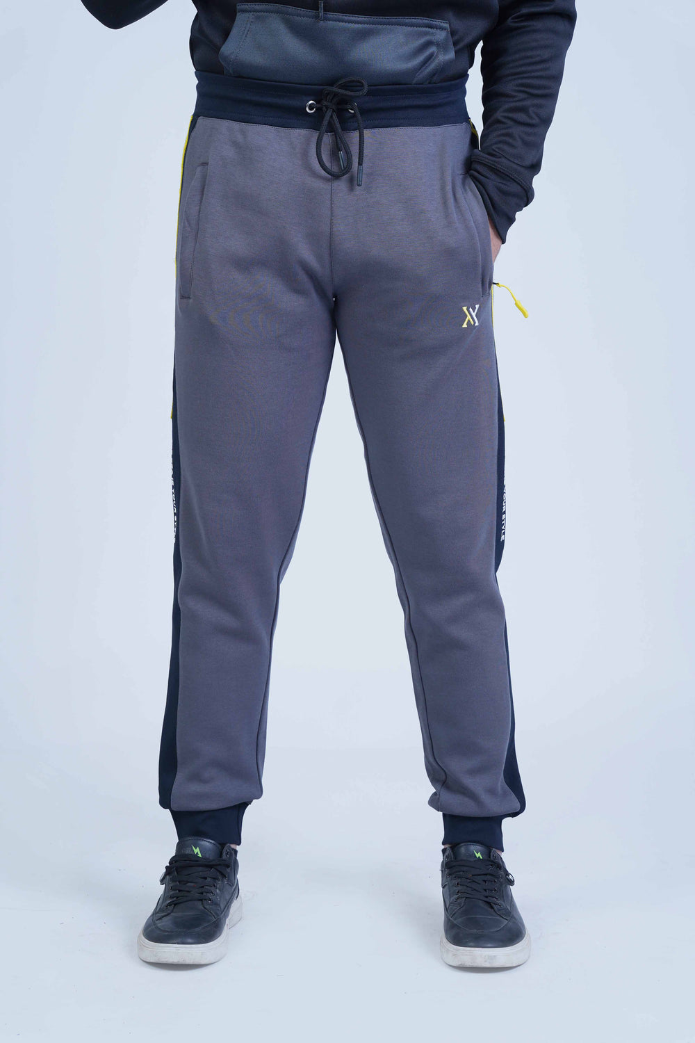 Uni Pro Smoke Grey Men Trouser by The Xea -  Jogger Pants - Smoke Grey - Xea Clothing