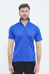 Pique Polo Shirt Royal Blue
