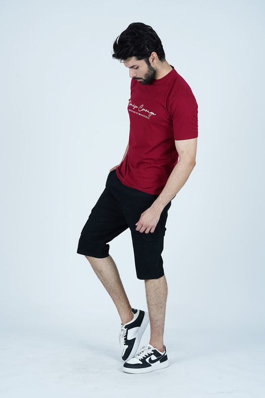 Prepare for warm weather with Xea Black Ripstop cargo shorts for men. Features spacious cargo pockets, an action gusset, and secure concealed snaps.
