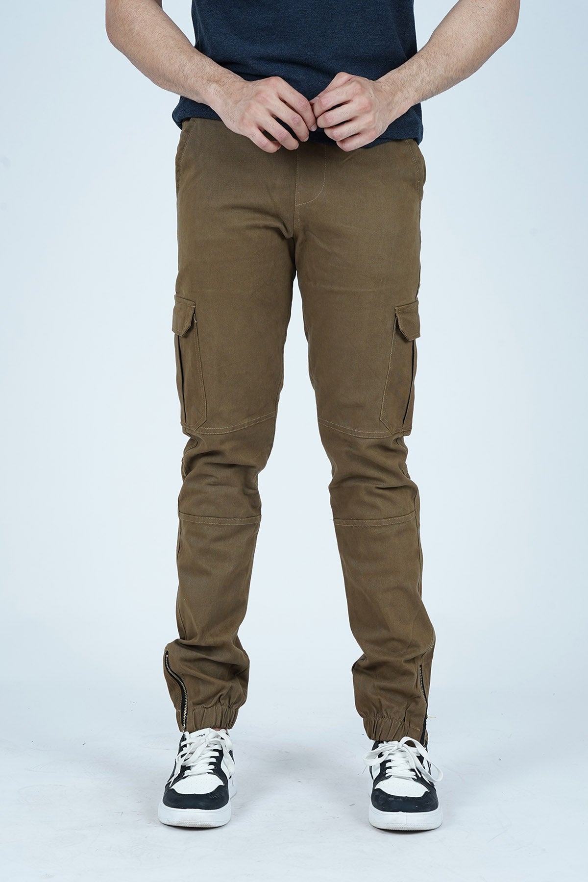 -  Men's Cargo Pant - Olive Brown - Xea Clothing