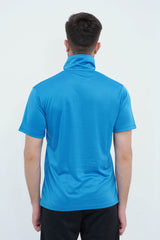 Pique Polo Shirt Summer Sky