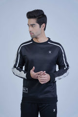 The Xea Men's Clothing: Imperial 2.0 Black Sweatshirt 