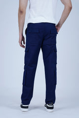 Men's Cargo Pants - Navy Blue