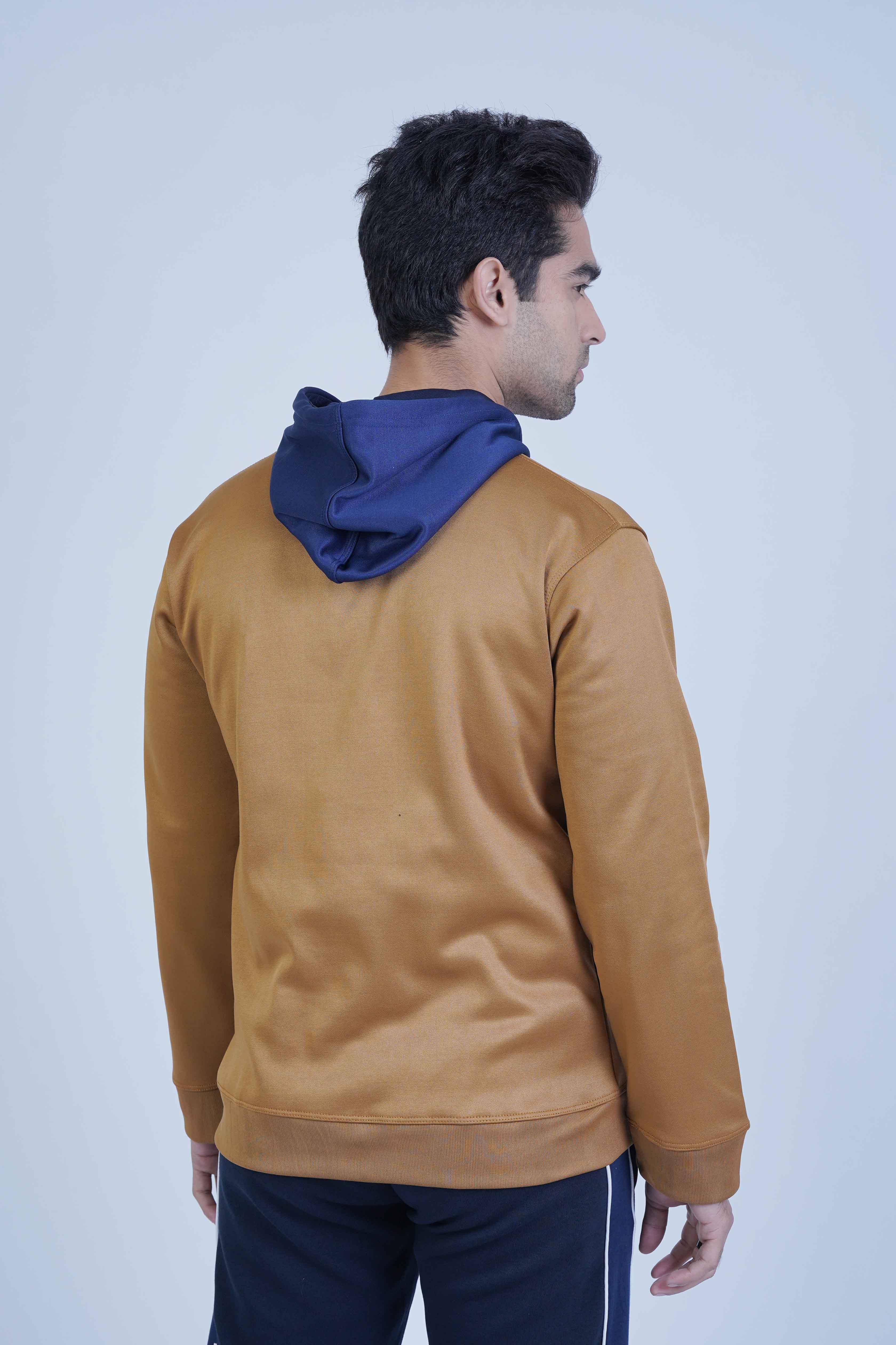  Relaxed Fit Light Brown Hoodie from The Xea
