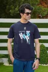 Gulf Blue Graphic T-Shirt