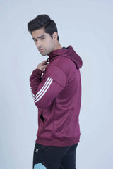 Maroon Hoodie from The Xea Men's Fashion - Urban 2.0  -  Urban 2.0 Maroon Hoodie - Xea Clothing -  Urban 2.0 Maroon Hoodie - Xea Clothing
