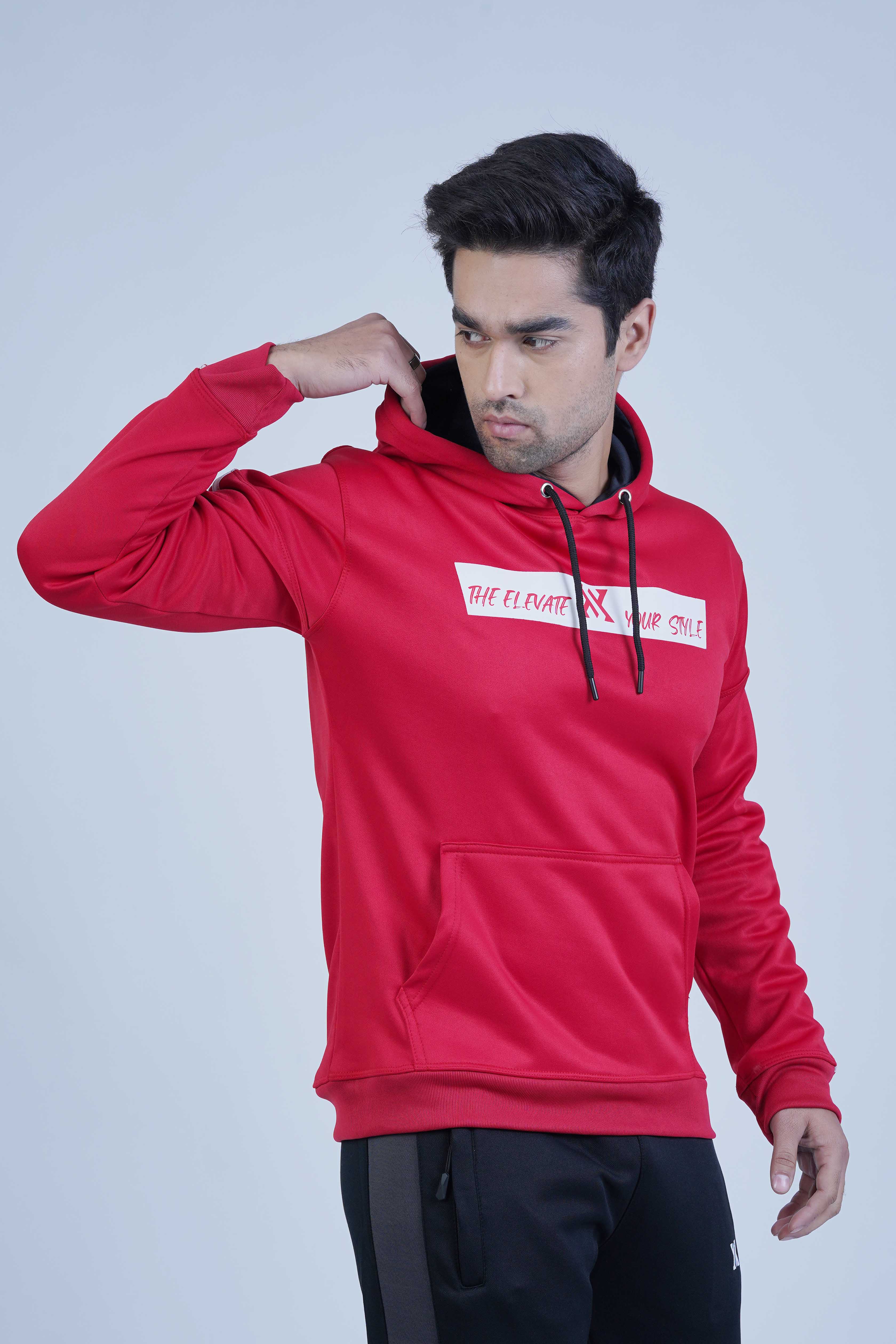 Modern Red Hoodie - Urban 2.0 Edition by The Xea Men's Fashion