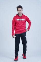 Urban 2.0 Red Hoodie - The Xea Men's Clothing Collection -  Urban 2.0 Red Hoodie - Xea Clothing