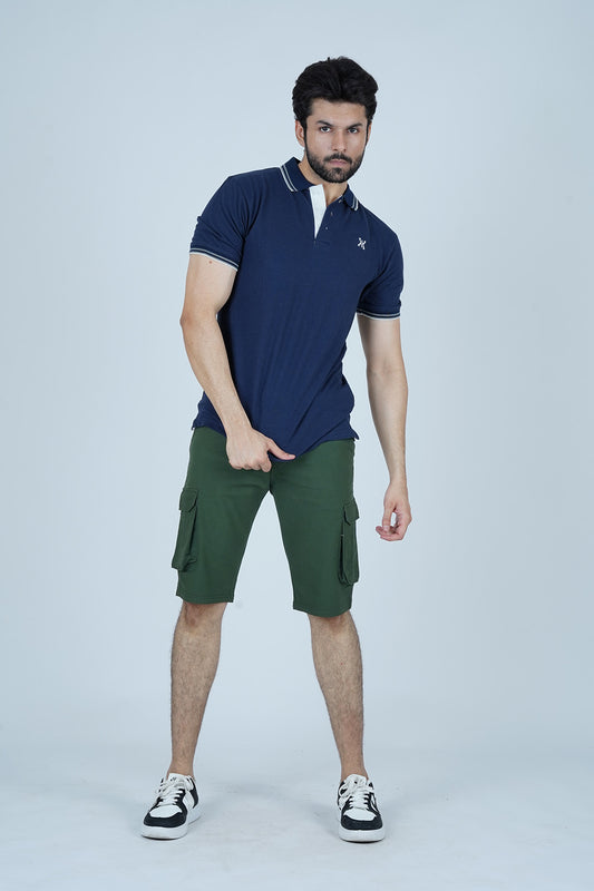 Cargo Shorts for Men's - Olive Green Shorts – XEA Maximize your style with Xea Olive Green Cargo Shorts. 6 pockets and adjustable waistband make them perfect for any activity, offering storage and comfort.