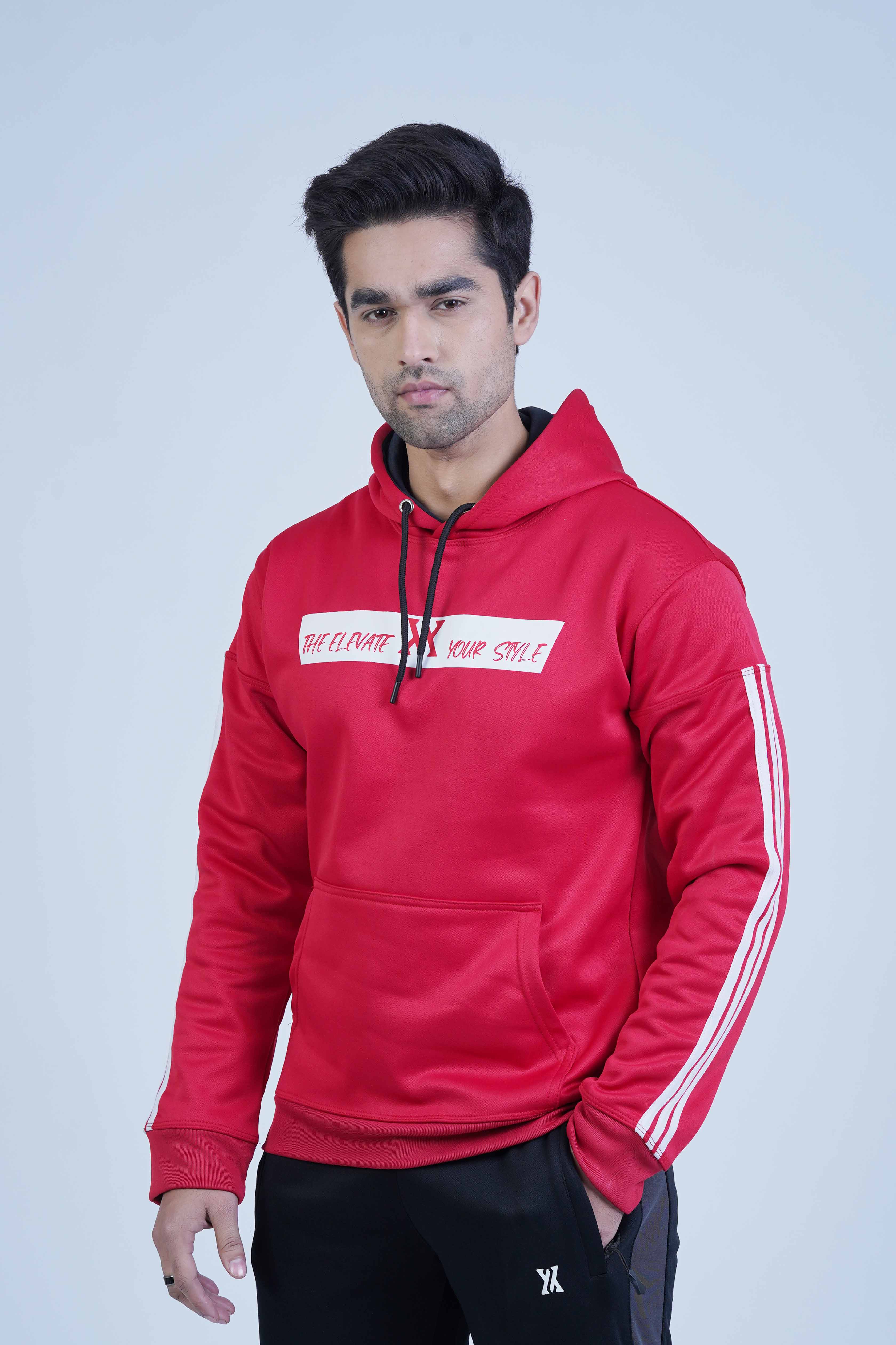 Red Hoodie from The Xea Men's Fashion - Urban 2.0