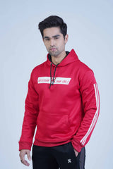 Red Hoodie from The Xea Men's Fashion - Urban 2.0 -  Urban 2.0 Red Hoodie - Xea Clothing