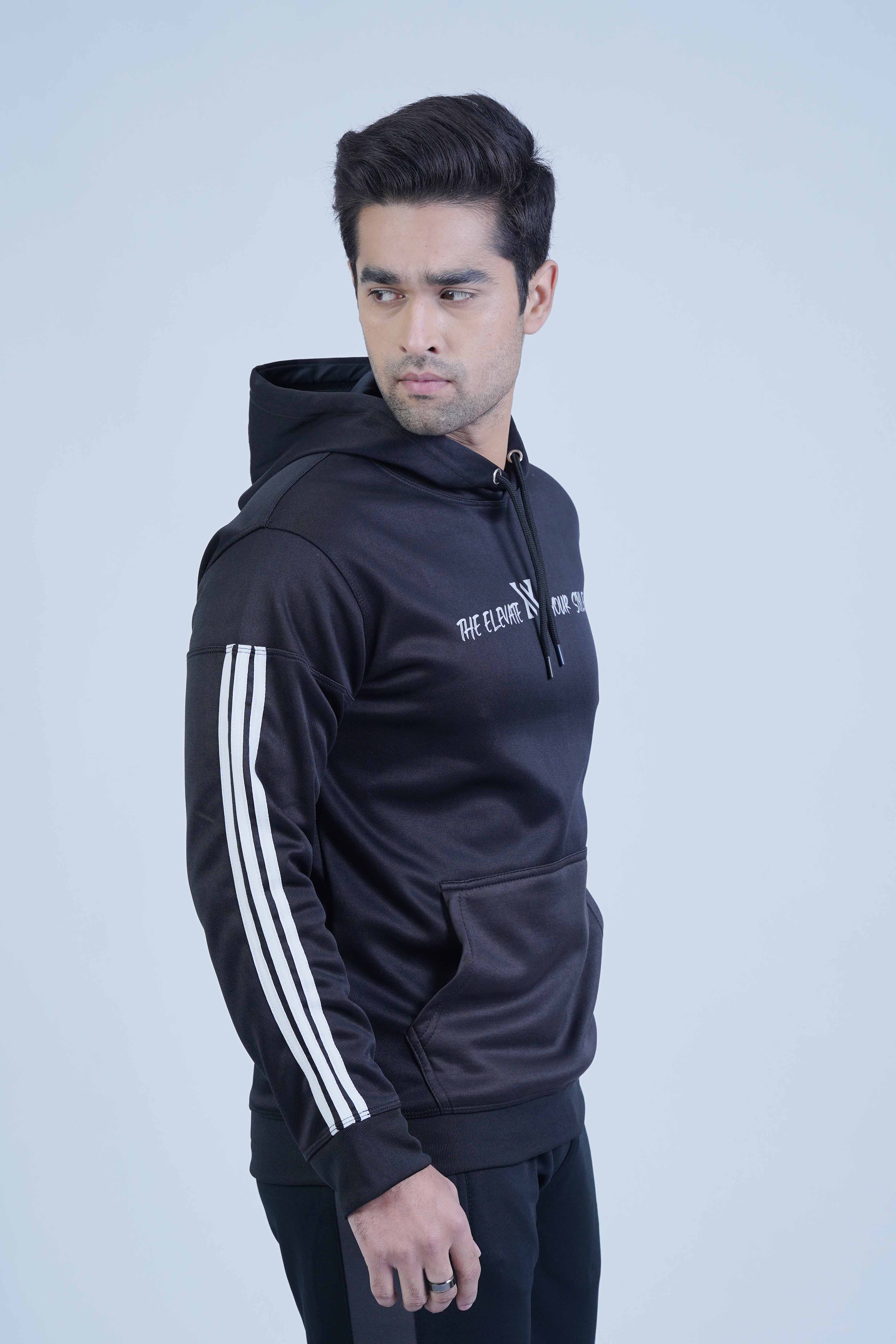 Urban 2.0 Hoodie: Classic Black Style by The Xea Men's Clothing