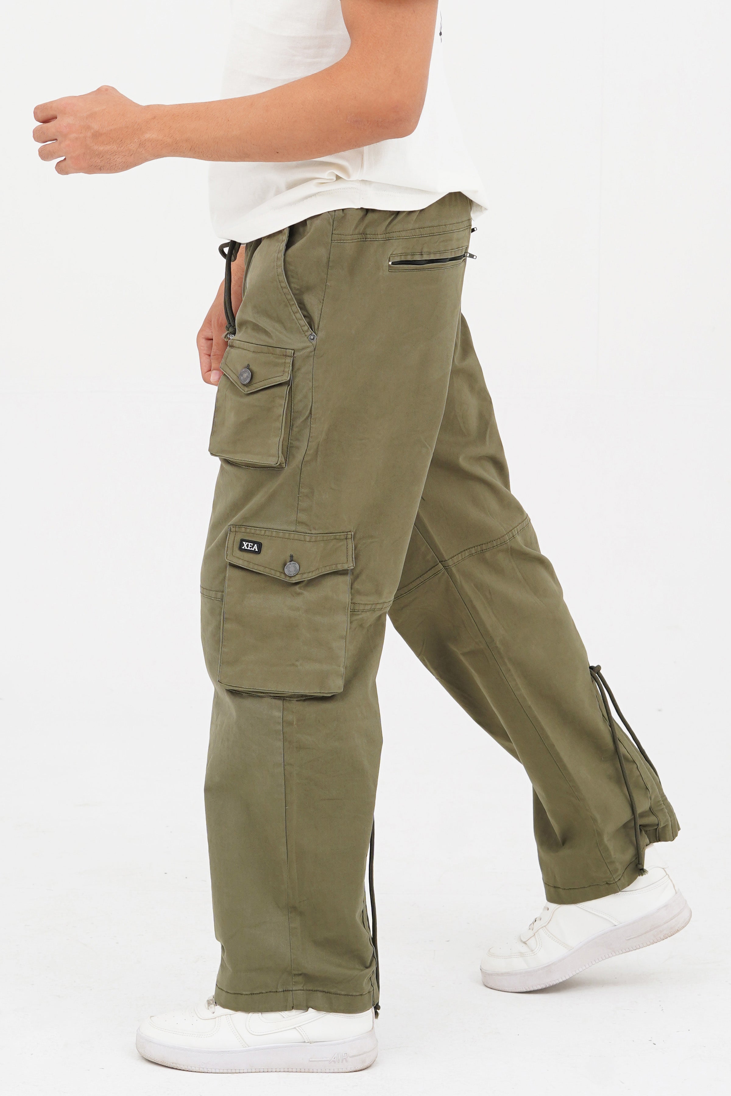 xea clothing, unisex, oversized, streetwear, loose bottom, baggy, loose fit, cargo, pants, trousers buy online in Pakistan. -  Streetwear Cargo Pants / Pablo - Xea Clothing
