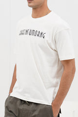 XEA Clothing Crazy Whale Oversized Tee – Comfortable White Streetwear for Men and Women