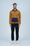 Men's Hoodie Limed Oak and Navy