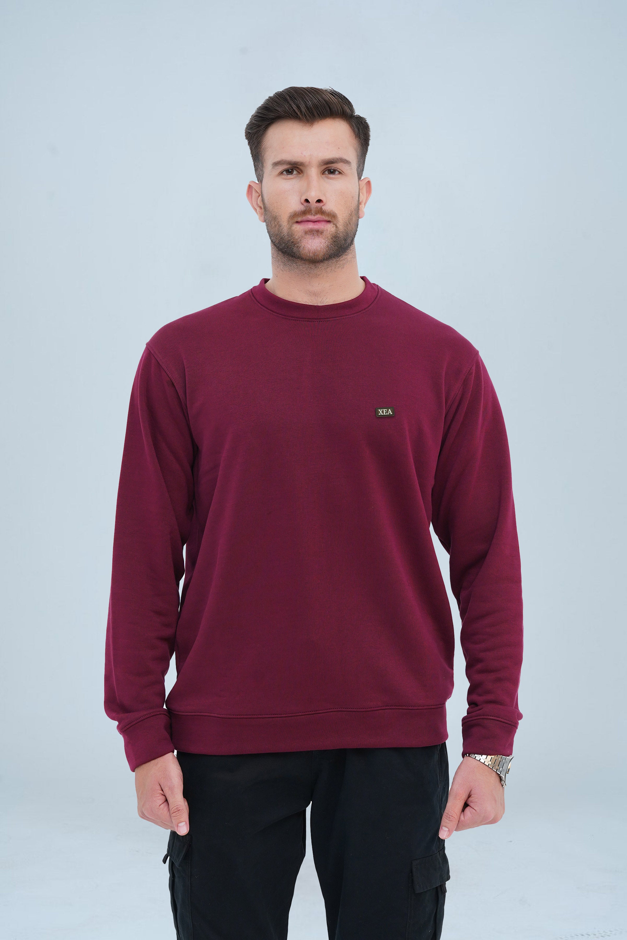 Xea Graphic Free Maroon Sweatshirt offers the perfect blend of comfort and style for men. Ideal for daily use, this sweatshirt is lightweight, soft, and easily layered.