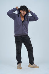 Stay warm and stylish with Xea Kimberly men's hoodie! This zip up can be worn zipped up for a bold look, or open to showcase your unique style.