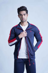 Stay warm and stylish this winter with our Men's Essential Winter Tracksuit in navy. It offers a modern look, exceptional comfort, and easy movement for outdoor workouts, gym sessions, or casual outings. -  Men's Essential Winter Tracksuit - Xea Clothing