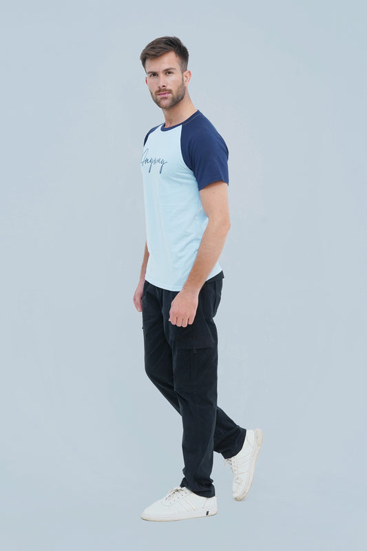 Level up your style with the Xea Men's Reglan T Shirt. The bold 'Anyway' print and simple Reglan sleeves add a touch of flair. Perfect for any occasion, this tee will inspire you to pursue your aspirations with unwavering drive.