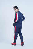 Stay warm and stylish this winter with our Men's Essential Winter Tracksuit in navy. It offers a modern look, exceptional comfort, and easy movement for outdoor workouts, gym sessions, or casual outings.