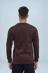 Stay comfortable and fashionable with our Street Wear Brown Sweatshirt for men's. Crafted with high-quality materials, this sweatshirt is ideal for every event. -  Street Wear Brown Sweatshirt - Xea Clothing -  Street Wear Brown Sweatshirt - Xea Clothing