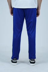 Royal Blue Men's Jogger pants have side double pockets and bottom hem with tree buttons for style and comfort. -  Royal Blue Men's Jogger pants - Xea Clothing