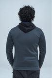 Men's Hoodie Grey and Black